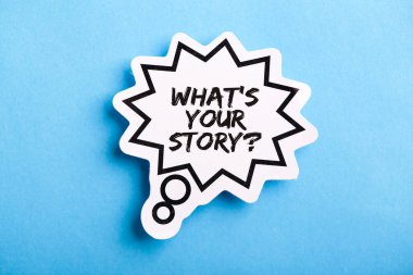 Mavi arkaplanda izole edilmiş konuşma baloncuğun nedir?.