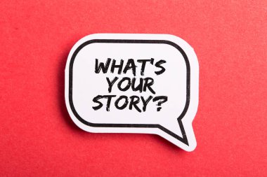 Kırmızı arkaplanda izole edilmiş konuşma baloncuğun nedir?.