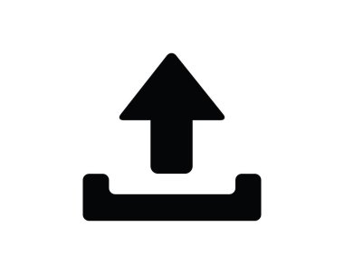 simge tasarlamak, glif tarzı tasarım, Web ve uygulama için tasarlanmış upload