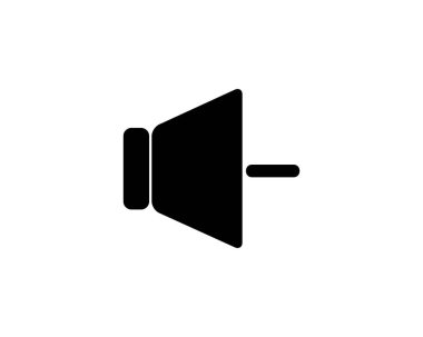 Min birim düğme simgesi tasarım web ve app için tasarlanmış illüstrasyon, glif tarzı tasarım, ayarla