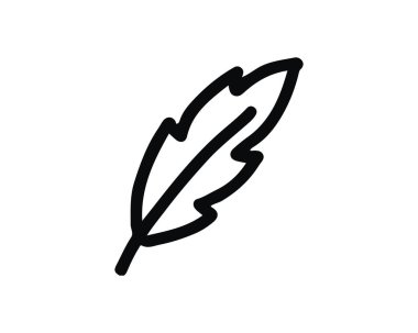 tüy simge tasarım tasarlamak, elle çizilmiş tarzı tasarım, Web ve uygulama için tasarlanmış