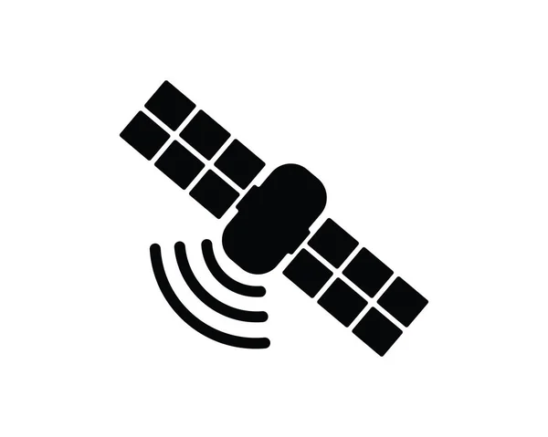 Icona Navigazione Satellitare Progettata Web App — Vettoriale Stock