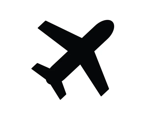 Avion Avion Navigation Glyphe Icône Conçu Pour Web Application — Image vectorielle