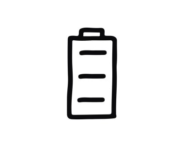 Tam dolu pil simgesi el web ve app için tasarlanmış tasarlamak, çekilir