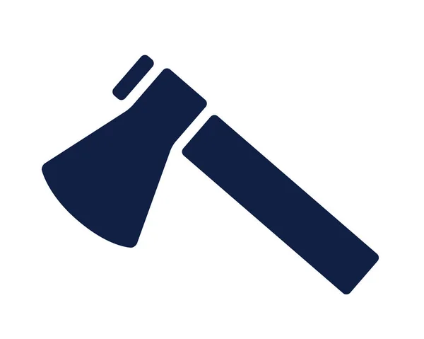 Axt Glyph Icon Entworfen Für Web Und App — Stockvektor