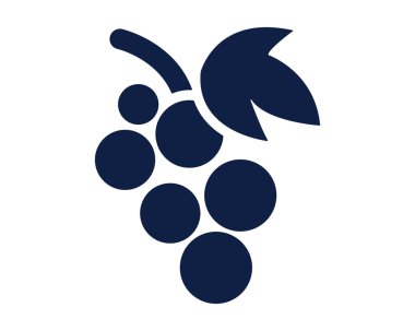 üzüm simgesi glif serin sevimli simge paketi app tasarım simgesi