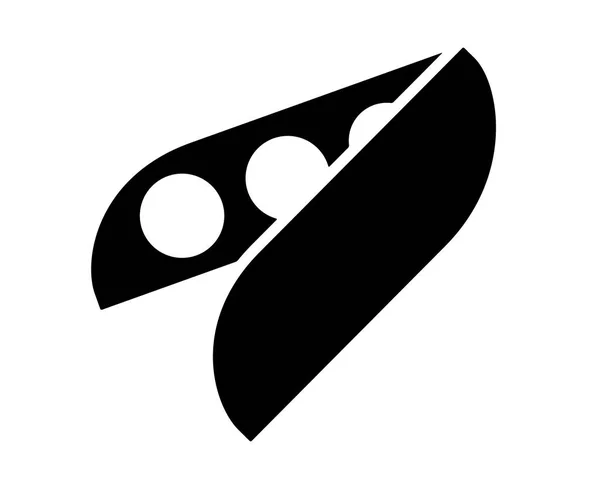 Peas Icon Glyph Cool Cute Icon Pack App Design Icon — Stock Vector