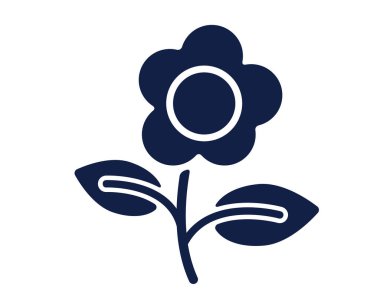 çiçek simgesi glif serin sevimli simge paketi app tasarım simgesi