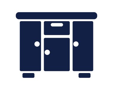 dolap simgesi glif serin sevimli simge paketi app tasarım simgesi