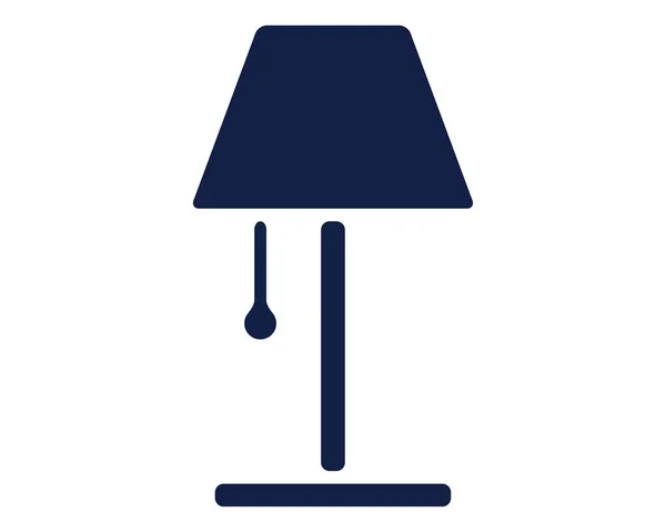 Иконка Лампы Глиф Прохладный Милый Иконка Пакет Приложения Дизайн Значок — стоковый вектор