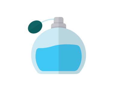 Parfüm düz simgesi illüstrasyon vektör, koku düz simgesi illüstrasyon vektör, düz simgesi illüstrasyon vektör olun