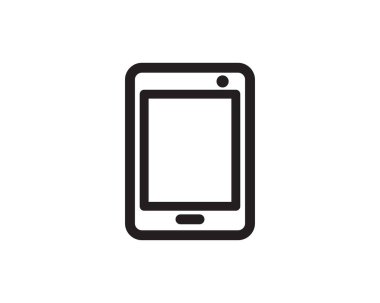 Telefon hat illüstrasyon simge vektör, cep telefonu simge tasarlamak, cep telefonu hat illüstrasyon simge Web sitesi simge vektör