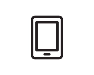 Telefon hat illüstrasyon simge vektör, cep telefonu simge tasarlamak, cep telefonu hat illüstrasyon simge Web sitesi simge vektör