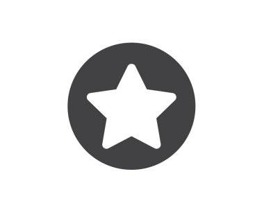 En sevdiğim glif katı simgesi illüstrasyon vektör, favori simgesi illüstrasyon tasarımı