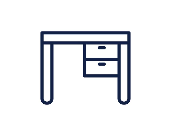 Tabellenzeile Symbol Illustration Vektor Tabellenzeile Symbol Illustration Design — Stockvektor