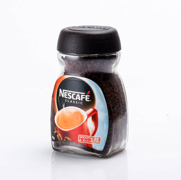 Promotional Nescafe Coffee Jar isolated 