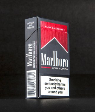 Marlboro Sigara Paketleme İzole Fotoğrafçılık 