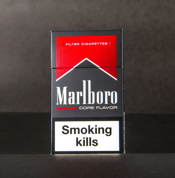 Marlboro Sigara Paketleme İzole Fotoğrafçılık 