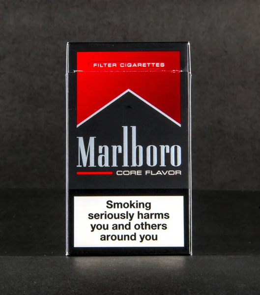 Marlboro Sigara Paketleme İzole Fotoğrafçılık 
