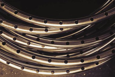 soyut metal eğrisi için kullanılan arka plan