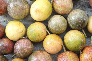 tropikal taze tutku meyve için kullanılan arka plan rengini