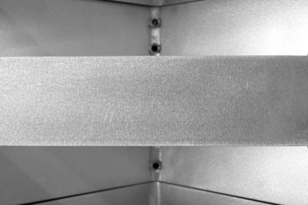 Abstract Van Aluminium Textuur Voor Achtergrond Gebruikt — Stockfoto