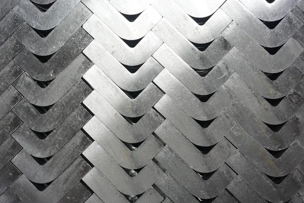 açı metal doku fabrikada yığını