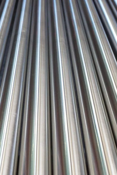 Abstracto Círculo Tubo Metal Para Fondo Utilizado —  Fotos de Stock