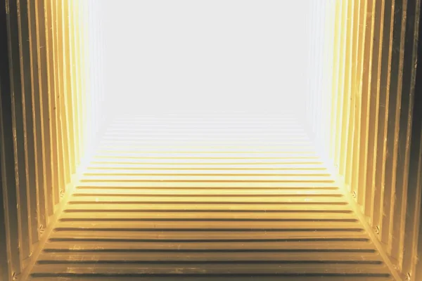 Свет Конце Туннеля Подсветки — стоковое фото