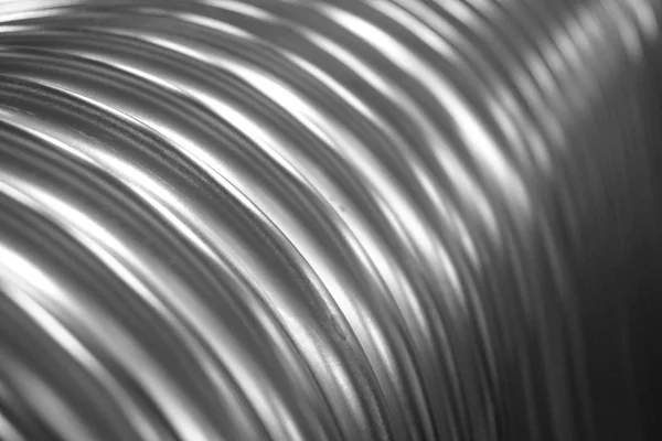 abstract of metal curve for background used