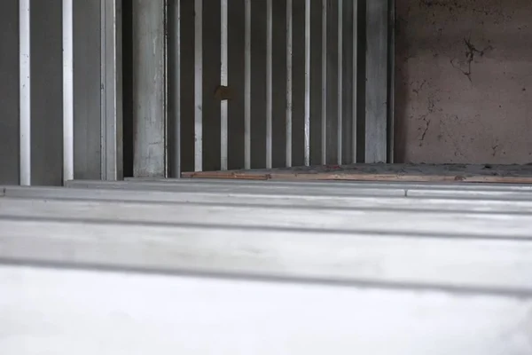 stack of stainless steel plate for background used