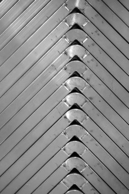 açı metal doku fabrikada yığını