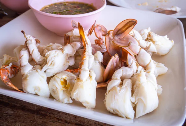 Steamed crab — Stock Photo, Image