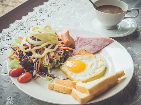 Frühstück einstellen — Stockfoto