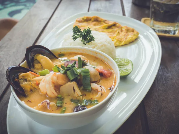 Thai food set menu — Stock Photo, Image