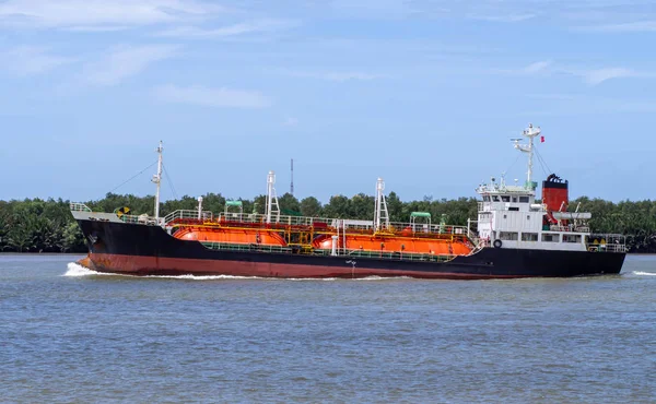 Tanker loď — Stock fotografie