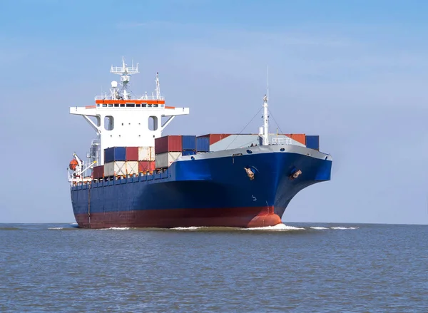 Containervrachtschip Stockfoto