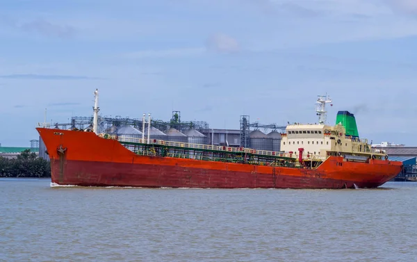Tanker loď — Stock fotografie
