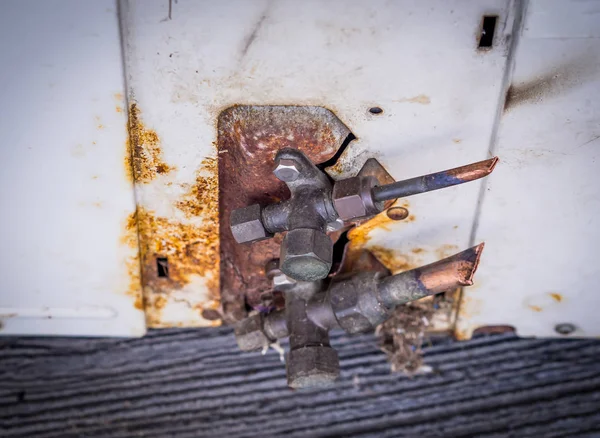 Rust at the air conditioning — Stock Photo, Image