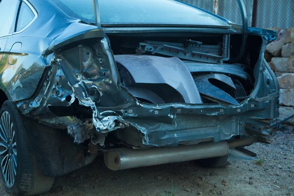 Автокатастрофа Зламаний Автомобіль — стокове фото