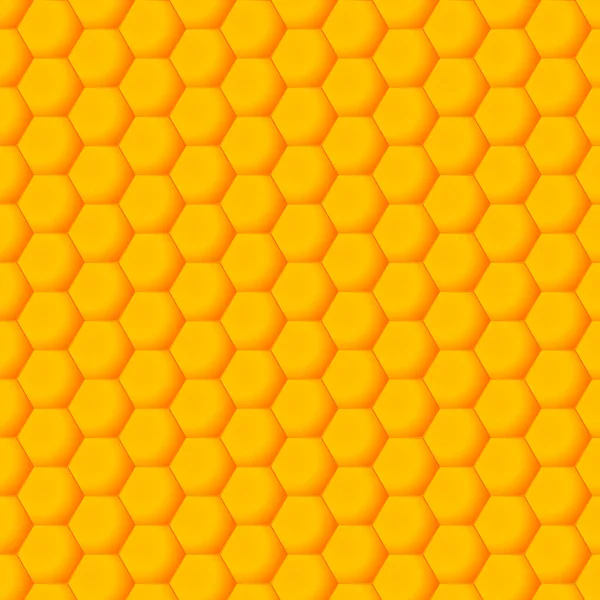 Kusursuz altıgen deseni. Arı kovanından bal peteği arkaplanı. Geometrik dokunun vektör çizimi. Web, baskı, duvar kağıdı, tekstil tasarımı, tatil dekorasyonu için desen