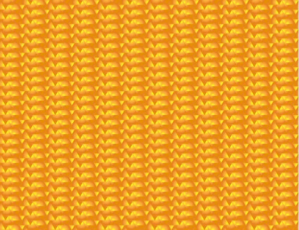 주황색과 노란색의 실없는 삼각형 기하학적 질감에 포장지 디자인 초대장 — 스톡 벡터