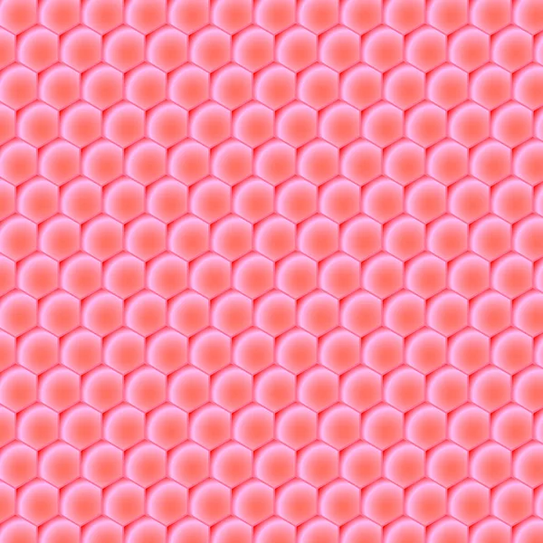 Fundo Rosa Favo Mel Ilustração Vetorial Textura Geométrica Padrão Hexágonos —  Vetores de Stock