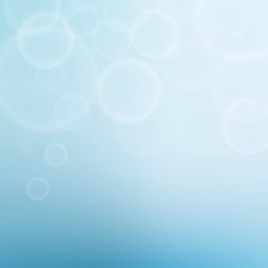 Tasarım için mavi arkaplan şablonu. Vektör illüstrasyonu