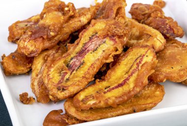 Kıtır kıtır kızarmış muz, kızarmış muz, Kluay khek.