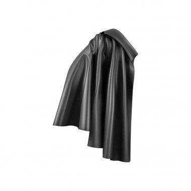 Manto, pelerin, cape. Vektör çizim.