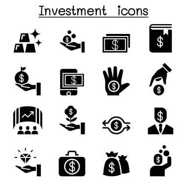 İş yatırım Icon set 