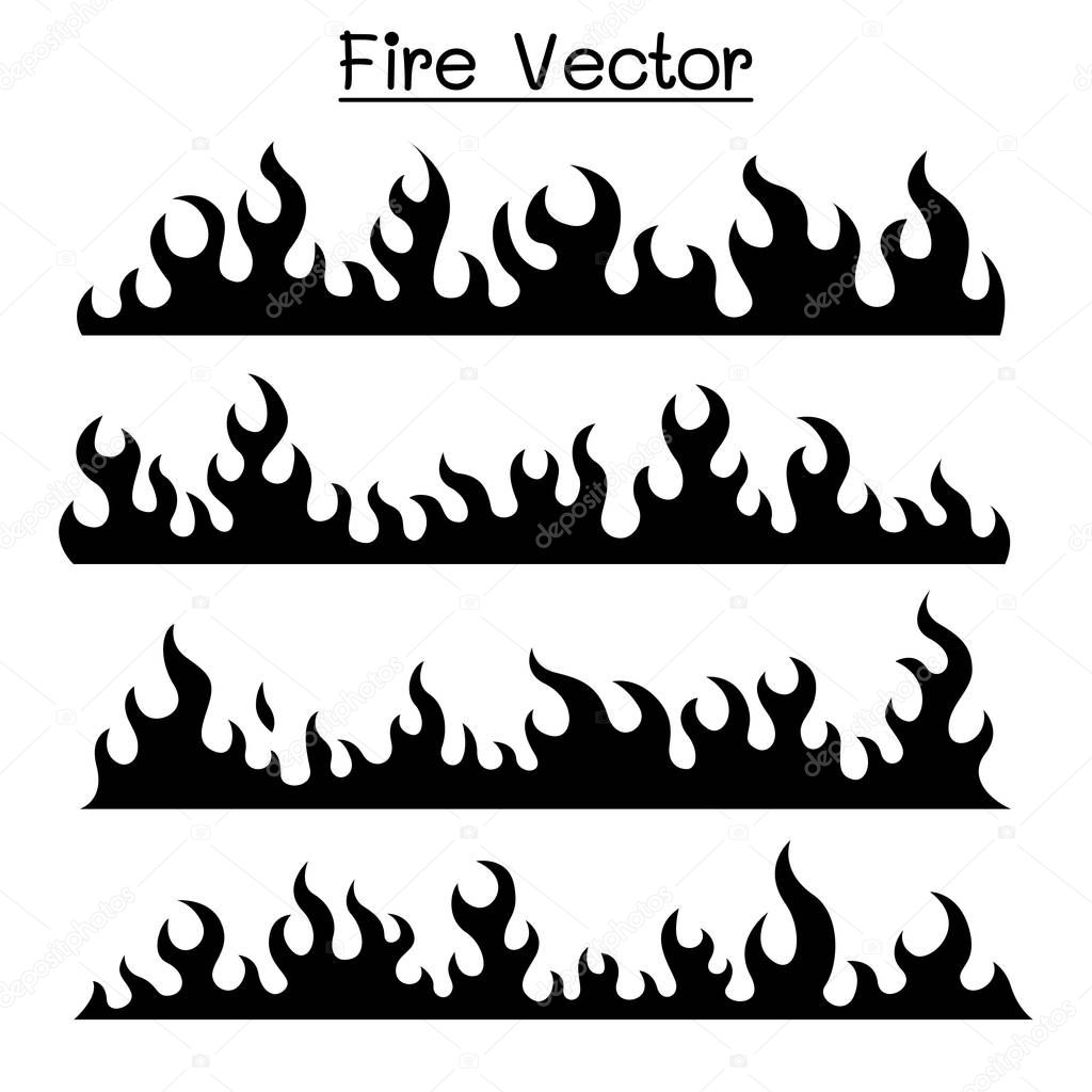 Flame & Fire icon set 