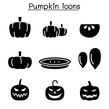Kabak Icon set vektör çizim grafik tasarım