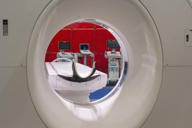 Bilgisayarlı tomografi (Ct) ve diğer tıbbi tanı ekipmanları tarayıcı. Hastane